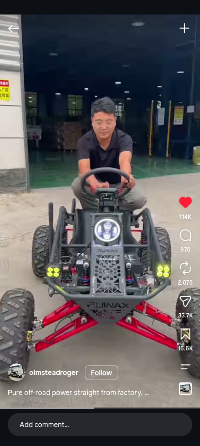 Ruinax electric all-terrain buggy